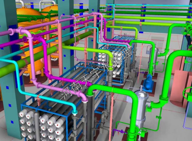純水系統反滲透設備設計圖