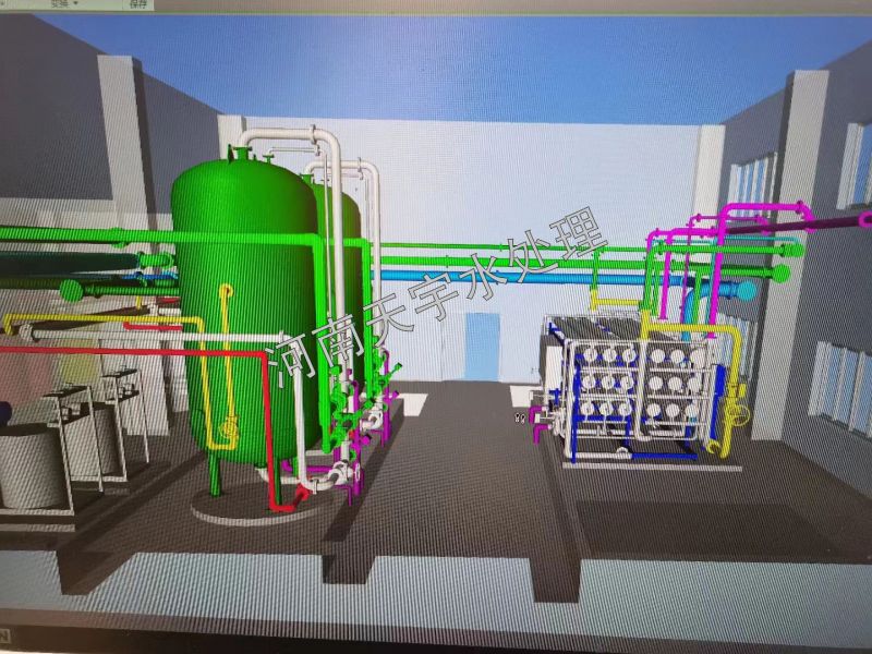純水設(shè)備設(shè)計(jì)圖